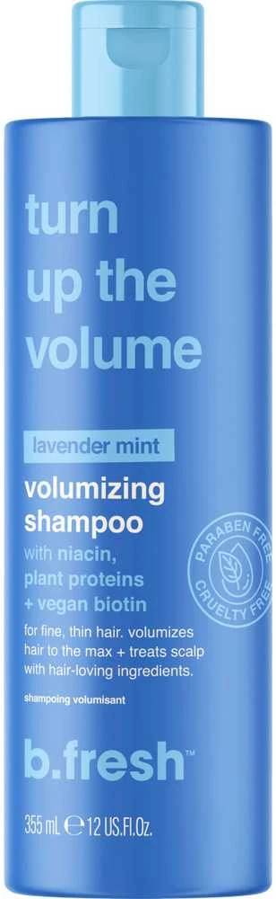 b.fresh Turn Up The Volume Volumizing Šampūnas Apimties suteikiantis šampūnas, 355 ml