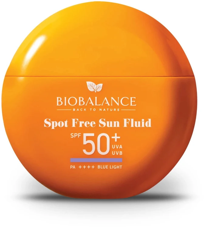 Bio Balance Spot Free Sun Brightening & Protecting Before Sun Exposure Fluid For Face SPF 50, 40 ml