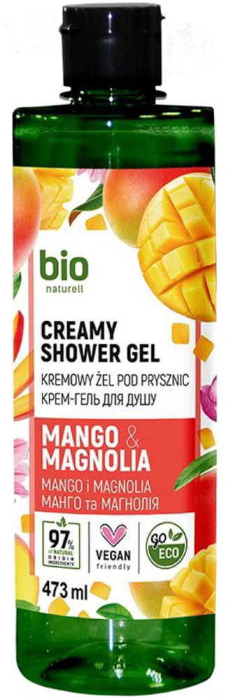 Bio Naturell Mango & Magnolia Dušo želė For All Skin Types, 437 ml