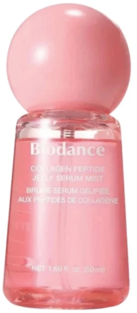 Biodance Collagen Peptide Jelly Serum Mist veido dulksna, 50 ml