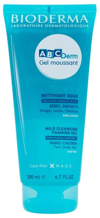 Dušo želė Bioderma ABCDerm Moussant, 200ml