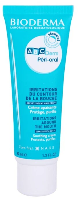 BIODERMA ABCDerm Péri-Oral Day Kremas vaikams, 40 ml
