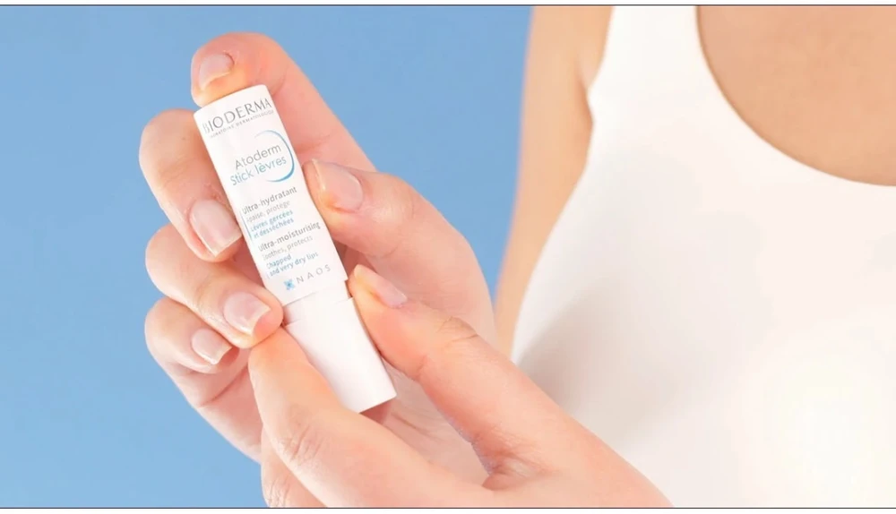 Bioderma Atoderm drėkinamasis lūpų balzamas 4 g