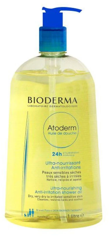 Aliejinis prausiklis sausai odai Bioderma Atoderm Huile de Douche, 1000 ml
