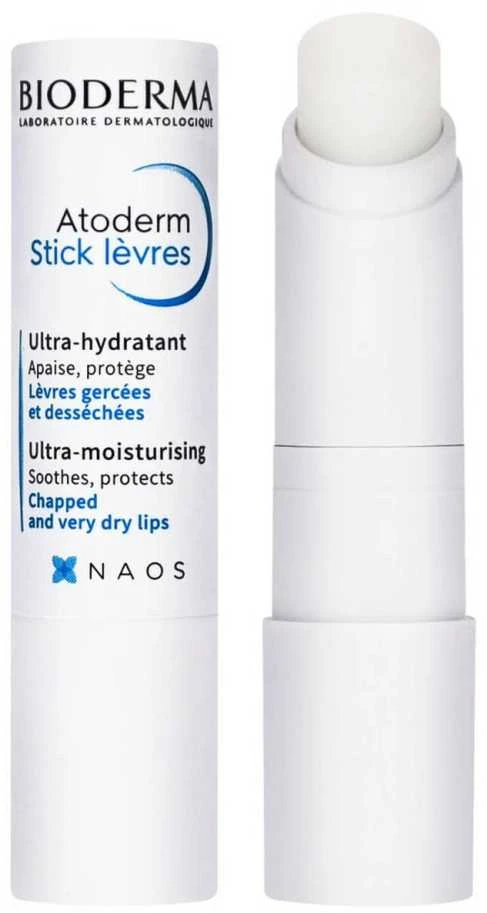 Bioderma Atoderm drėkinamasis lūpų balzamas 4 g