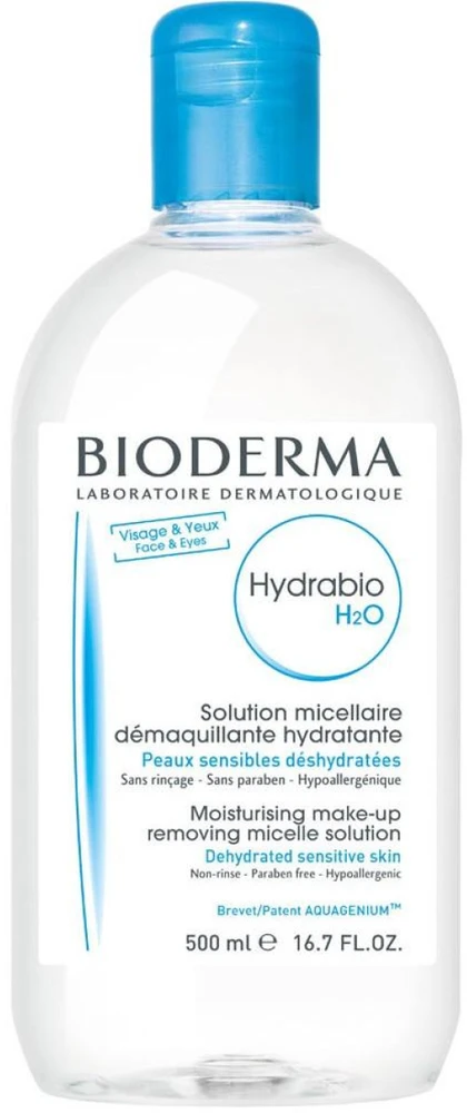 Bioderma Hydrabio H2O Micelinis vanduo, 500 ml