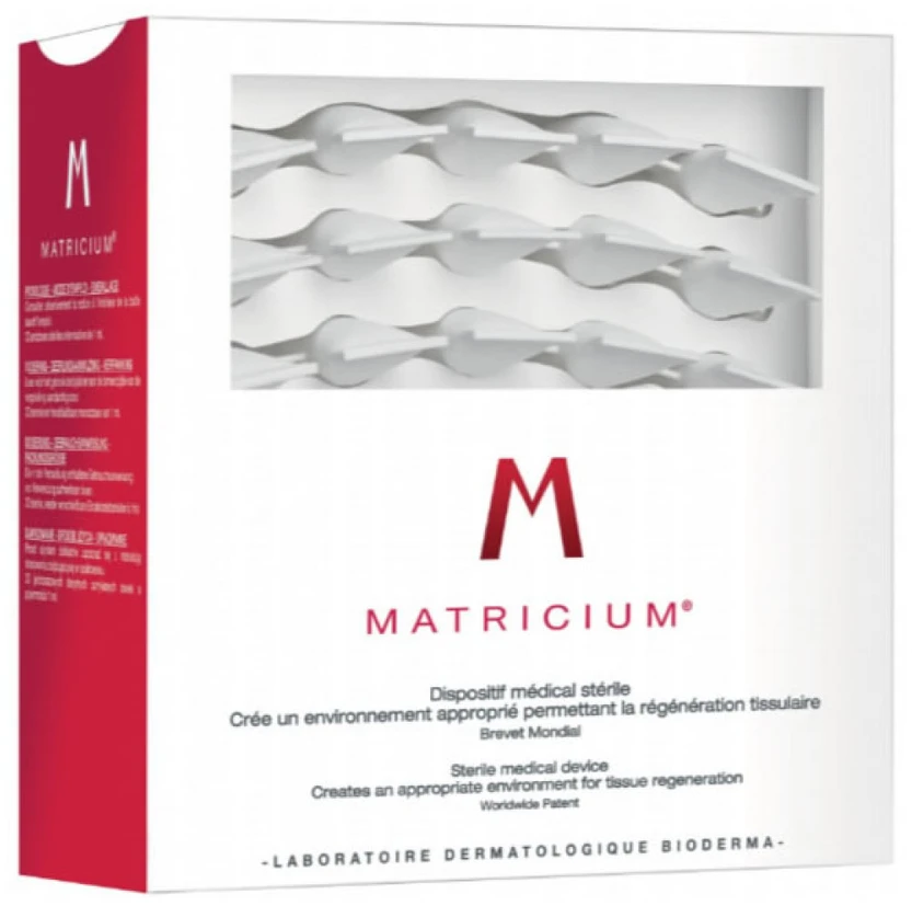 Bioderma Matricium Skin Regeneration Treatment Single Dose veido serumas 30x1ml
