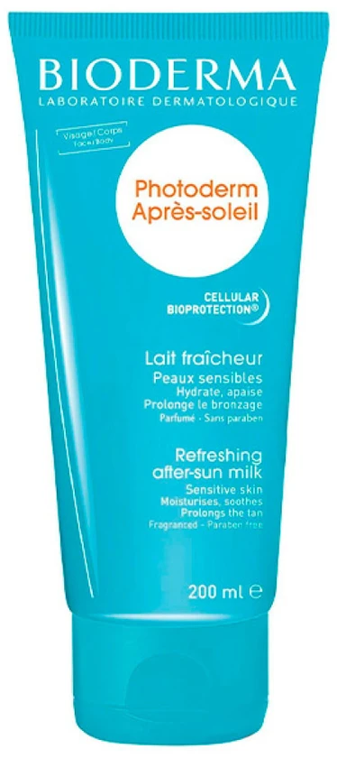 "Bioderma Photoderm After Sun Gel-Kreminis Sensitive Skin" kremas gelis po deginimosi jautraiai odai 200ml