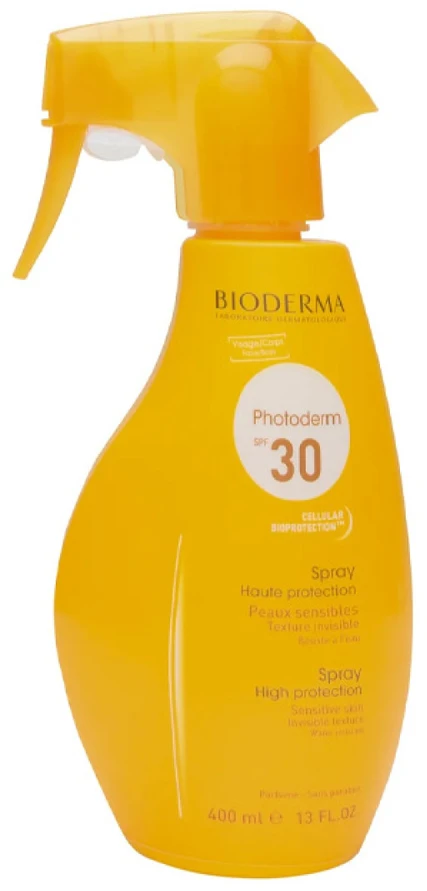 "Bioderma Photoderm" purškiklis nuo saulės visai šeimai su SPF30 400ml