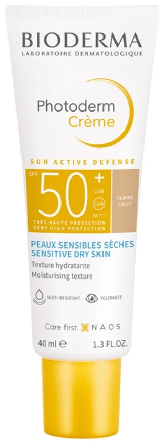 "Bioderma Photoderm Light Colour Kreminis Spf50+" kremas 40ml