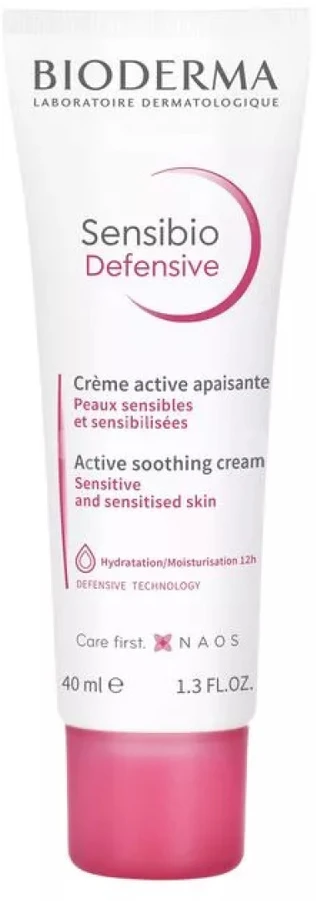 Veido kremas Bioderma Sensibio Defensive, 40ml