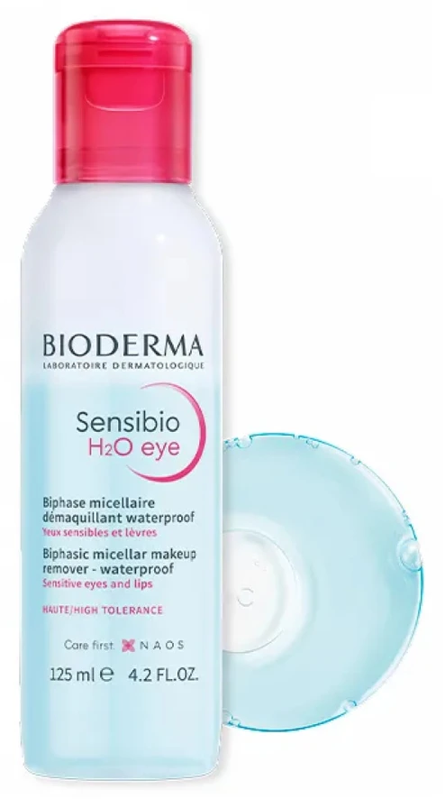 Bioderma Sensibio H20 Eye akių makiažo valiklis, 125 ml