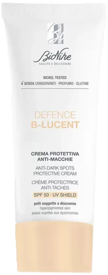 BioNike Defence B-Lucent Anti-Dark Spots Before Sun Exposure Kreminis For Face SPF 50+, 40 ml