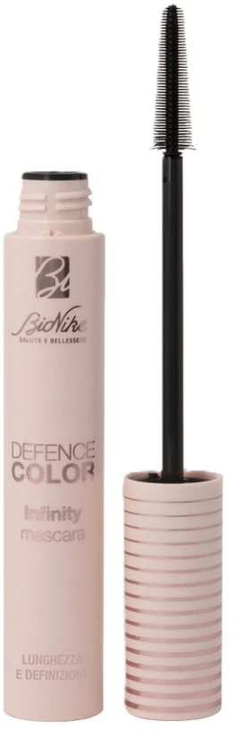 BioNike Defence Color Infinity Volumizing & Defining Blakstienų tušas Juodas, 13 ml