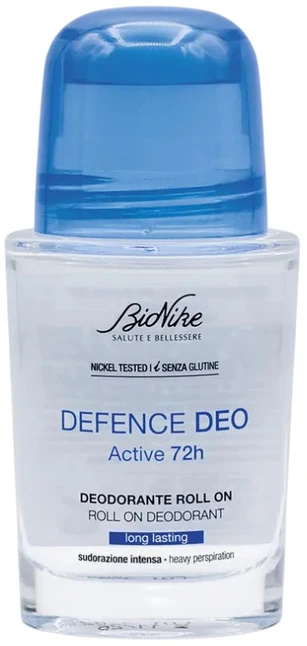 BioNike Defence Deo Active 72h Protection Dezodorantas Roll-On Unisex, 50 ml