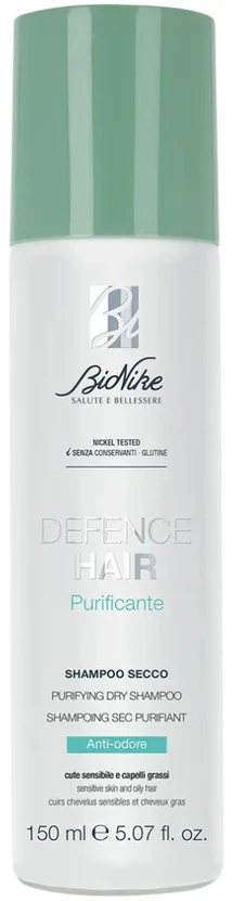 BioNike Defence Hair Hair Sausas šampūnas Purifying & Refreshing, 150 ml