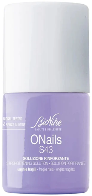 BioNike Onails S43 Strengthening Nail Serum Treatment, 11 ml