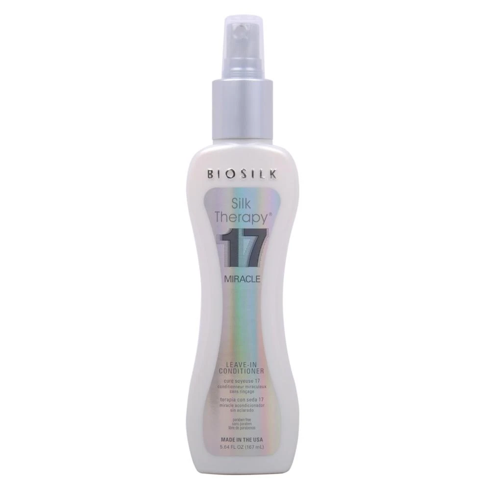 Nenuskalaujamas plaukų kondicionierius Biosilk Silk Therapy 17 Miracle Leave – in Conditioner 167ml
