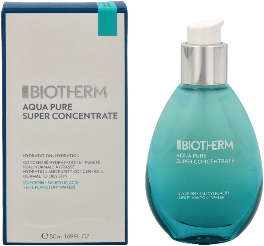 Biotherm Aqua Pure Super Concentrate drėkinamasis koncentratas, 50 ml