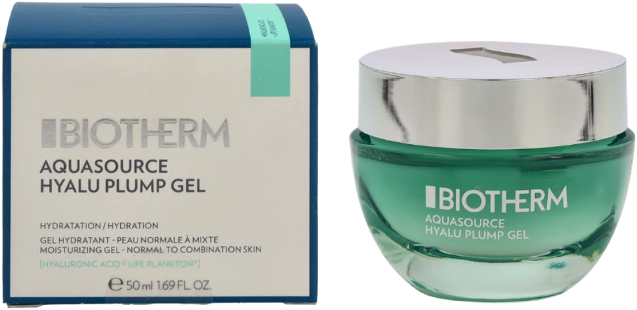 Biotherm Aquasource Hyalu Plump Gel drėkinamasis veido gelis, 50 ml