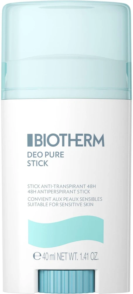 Biotherm Deo Pure Antiperspirant Stick 48H pieštukinis antiperspirantas, 40 ml