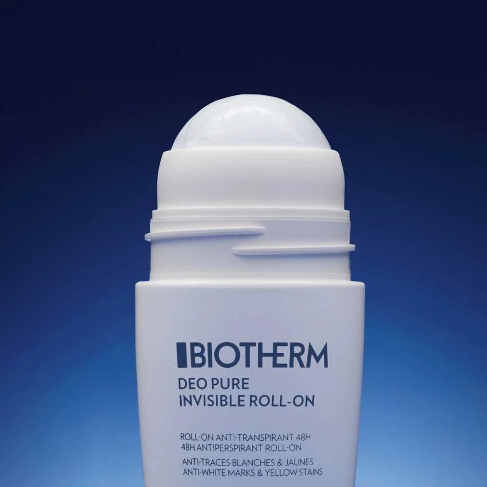Biotherm Deo Pure Invisible 48H Roll-On rutulinis antiperspirantas moterims, 75 ml