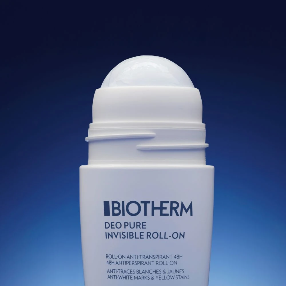 Biotherm Deo Pure Invisible 48H Roll-On rutulinis antiperspirantas moterims, 75 ml