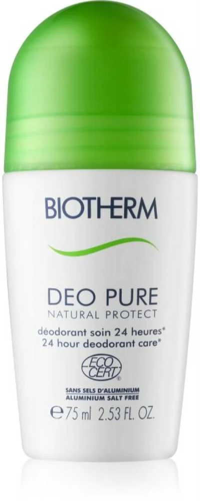 Biotherm Deo Pure Natural Protect 24H Roll On rutulinis dezodorantas, 75 ml