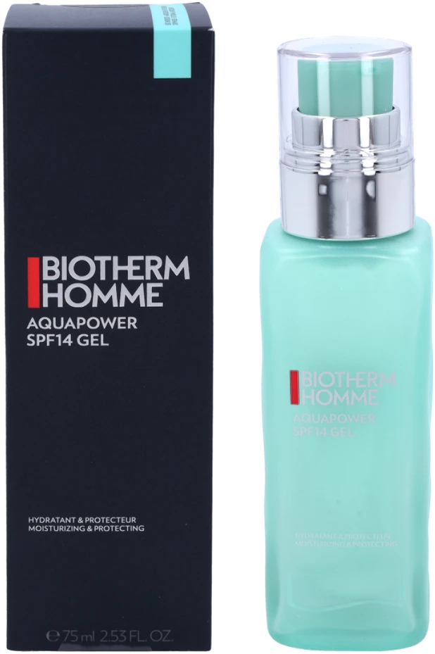 Biotherm Homme Aquapower gelis SPF14, 75 ml