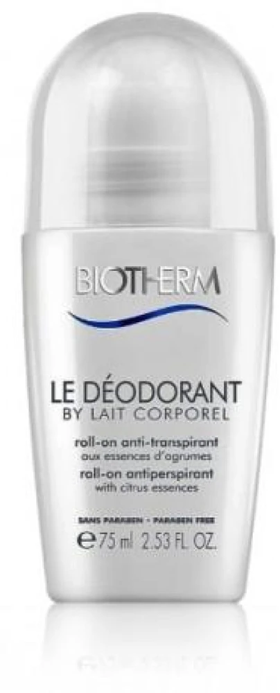 Biotherm Lait Corporel Deo Roll-On rutulinis antiperspirantas, 75 ml