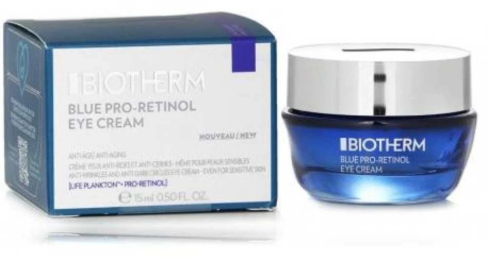 Biotherm Mėlyna Pro-Retinol Paakių kremas senėjimo požymius mažinantis akių kontūro kremas, 15 ml