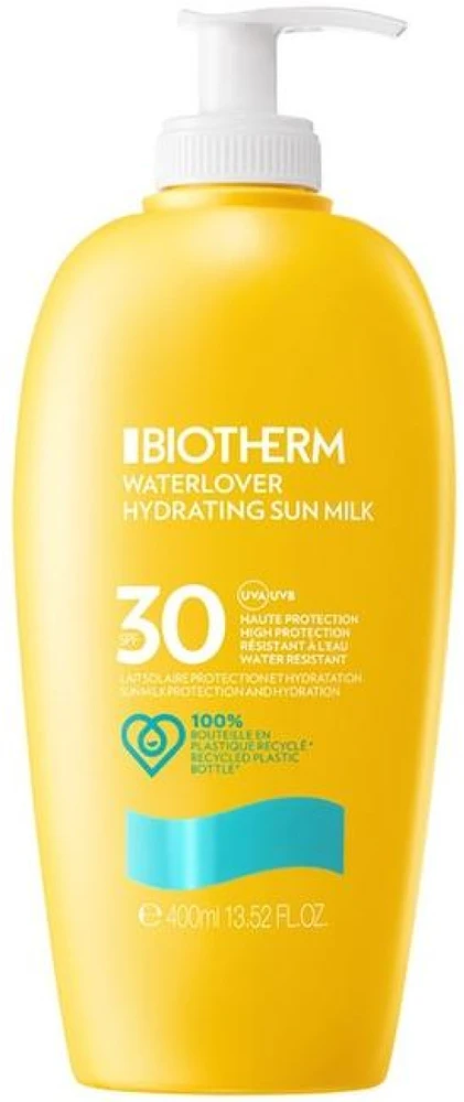 Biotherm Waterlover Hydrating Sun Milk SPF 30 kūno pienelis nuo saulės, 400 ml