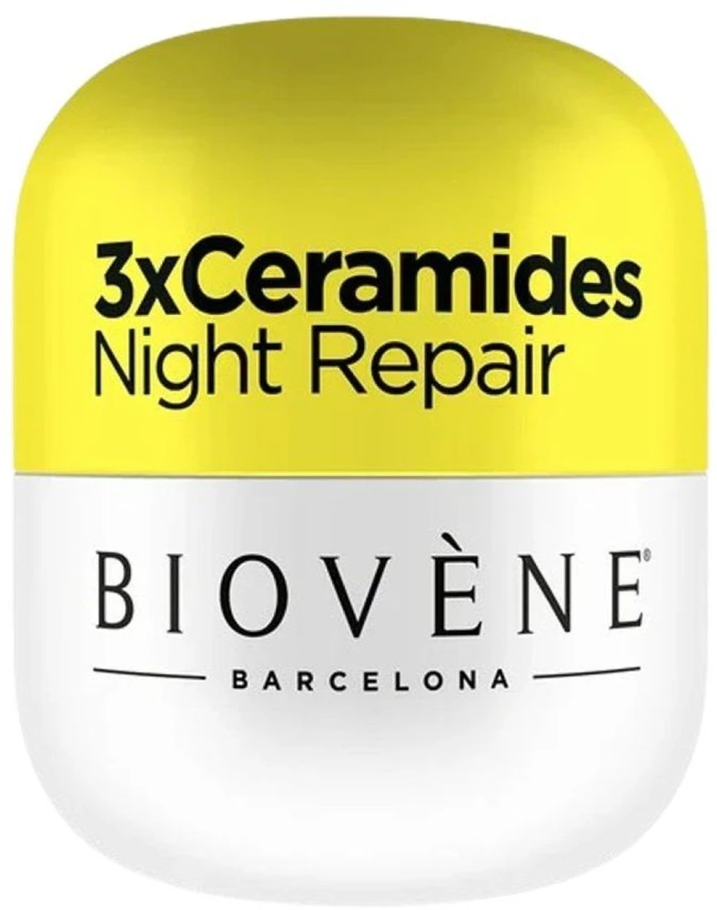 Biovene 3X Ceramides Night Repair Night Kreminis naktinis veido kremas, 50 ml