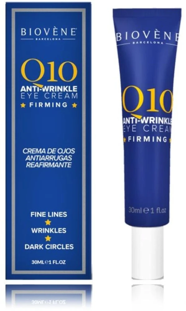 Biovene Q10 Anti-Wrinkle Firming Paakių kremas paakių kremas brandžiai odai, 30 ml