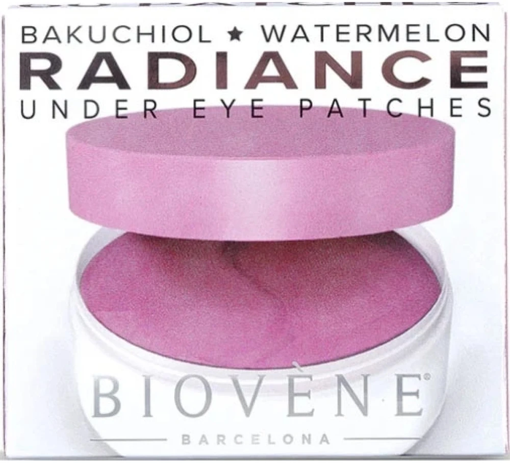 Biovene Radiance Bakuchiol Watermelon Under Eye Patches paakių padeliai, 60 vnt.