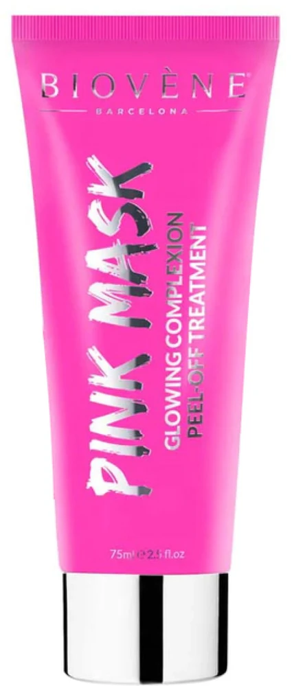 "Biovene" rožinė kaukė "Glowing Complexion Peel-Off Treatment" 75ml
