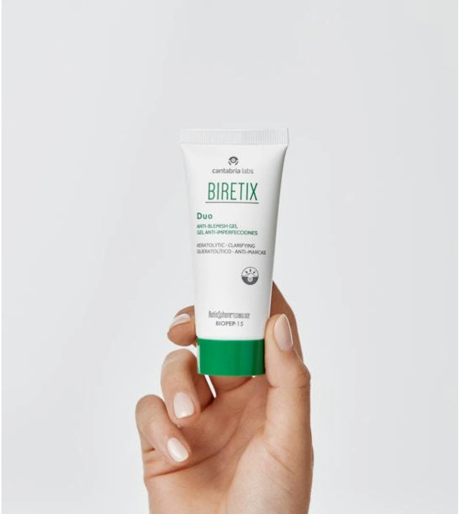 Cantabria Labs Biretix duo prieš spuogus gelis 30 ml