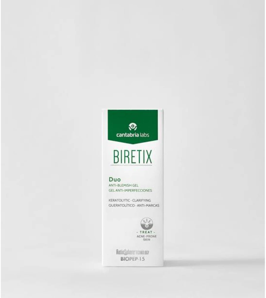 Cantabria Labs Biretix duo prieš spuogus gelis 30 ml