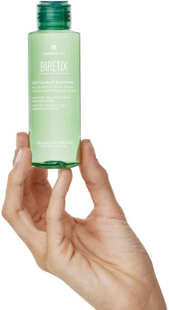 BIRETIX Oil Control Solution Facial Retexturizing Toneris sebumą reguliuojantis tonikas, 30 ml
