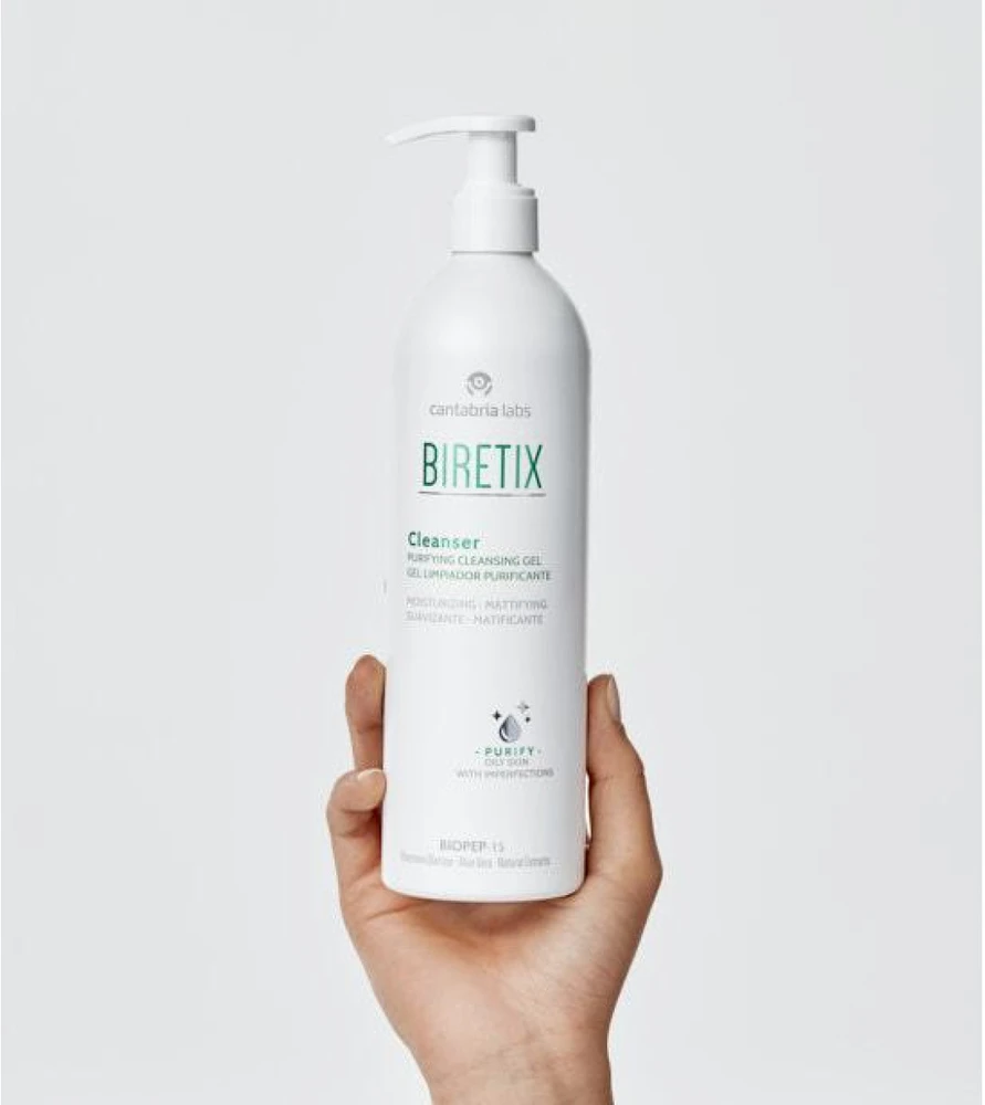 Cantabria Labs Biretix Valiklis prausimosi gelis nuo spuogų400ml