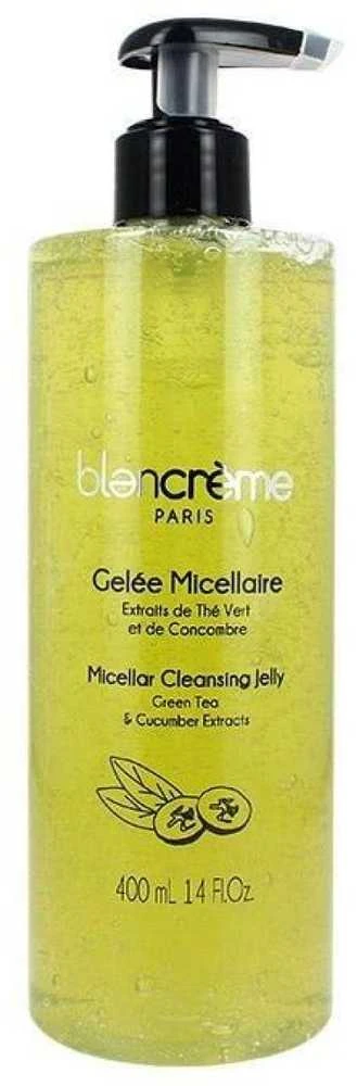 Blancreme Micellar Cleansing Jelly Žalias Tea and Cucumber Extracts micelinis vanduo, 400 ml