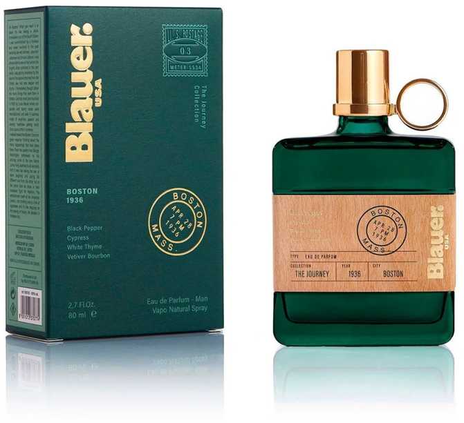 Blauer Usa Blauer Journey Boston Man EDP parfumuotas vanduo vyrams, 40 ml