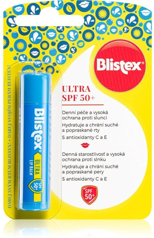 Blistex Ultra Lūpų balzamas SPF 50+ lūpų balzamas, 4.25 g