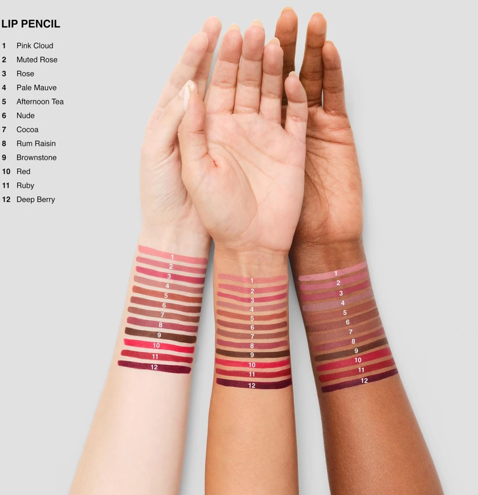 Bobbi Brown Lip Pieštukas ilgai išliekančio poveikio lūpų pieštukas, atspalvis: Muted Rose, 1.15 g