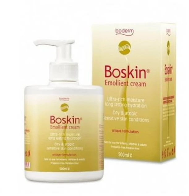 Boderm "Boskin" minkštinamasis kremas 500ml