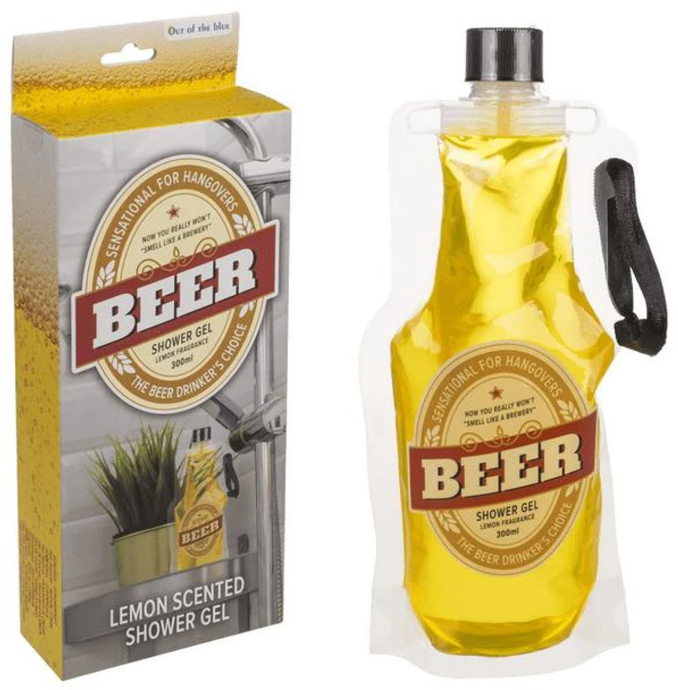 Bohemia Gifts Citrinos kvapo dušo želė "BEER" (300ml)