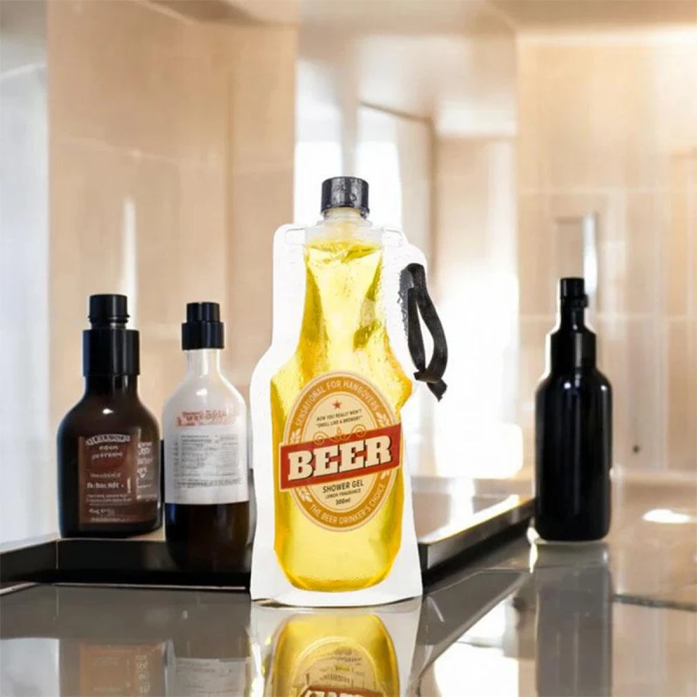 Bohemia Gifts Citrinos kvapo dušo želė "BEER" (300ml)