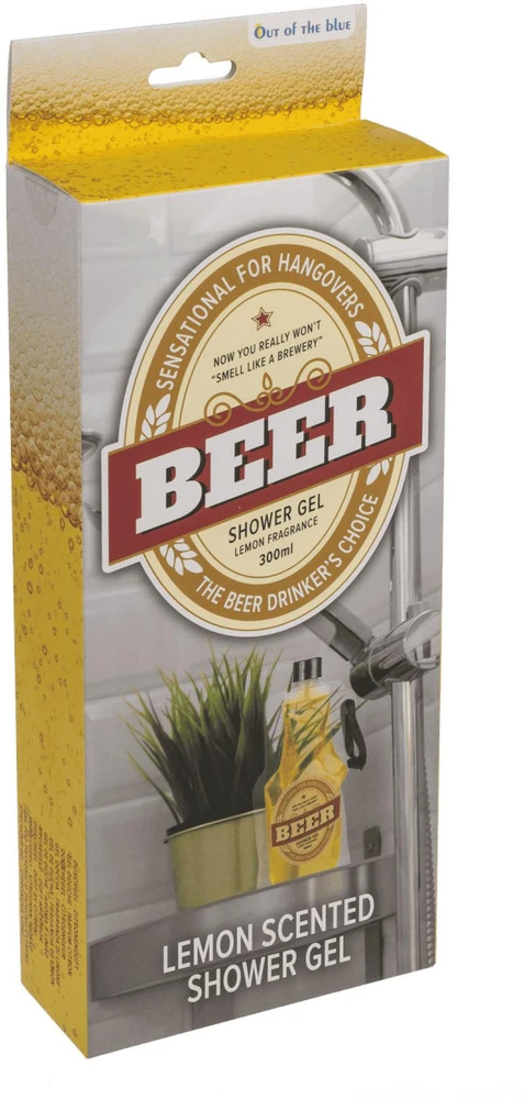 Bohemia Gifts Citrinos kvapo dušo želė "BEER" (300ml)