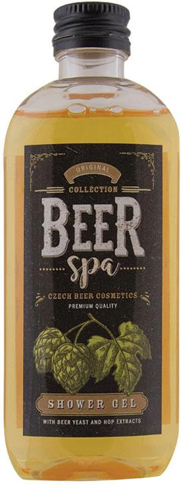 Bohemia Gifts Dušo želė "BEER SPA" (100ml) su alaus mielėmis ir apynių ekstraktais