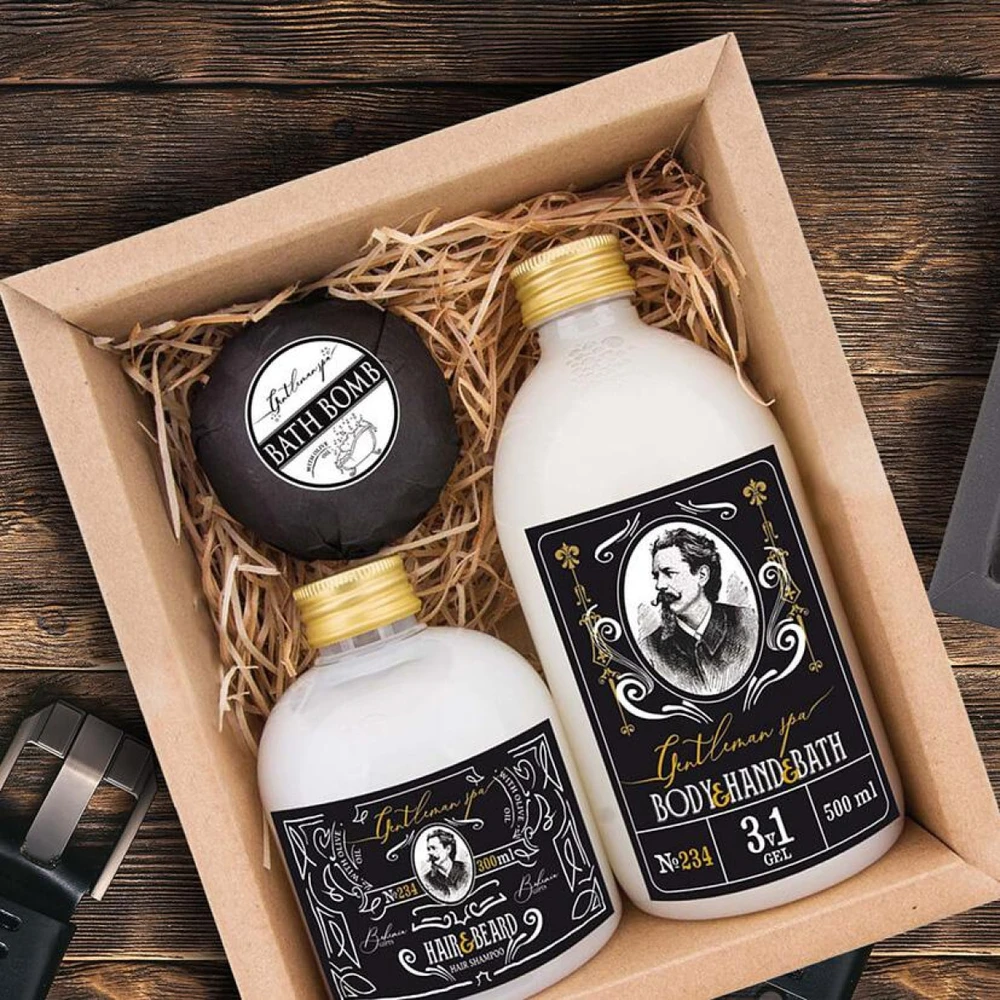 Bohemia Gifts XXL kosmetikos dovanų rinkinys "Gentleman"